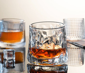 Accesorios de bar vaso de whisky giratorio