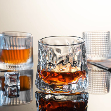 Accesorios de bar vaso de whisky giratorio