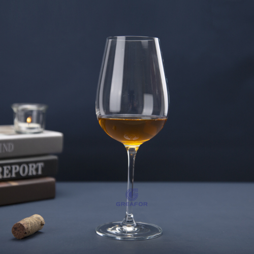 Copas de vino tinto de cristal vintage sin plomo para bodas