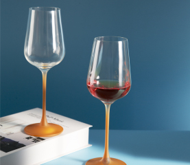 Copas de vino tinto sopladas a mano Copas de vino de champán de cristal grande y transparente para bodas 