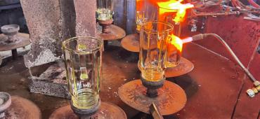 Proceso de producción de jarras de vidrio para licuadora (licuadora de vidrio)