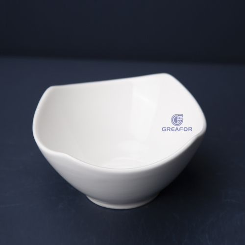 tazón de cerámica barato con fideos de porcelana para alimentos ecológicos modernos