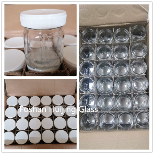 Molinillo redondo de vidrio para soda y lima, vaso para licuadora B061